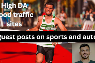 write engaging guest posts on sports and auto topics