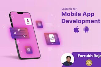 develop ios android apps with ai, backend and UI UX design