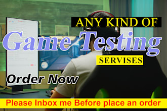 test and review your new game or app