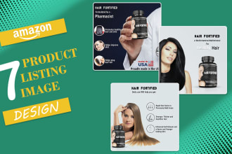 create amazon listing image lifestyle and  infographic design