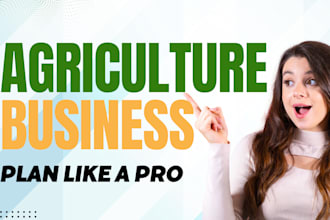 do expert agriculture business plans and farming startups