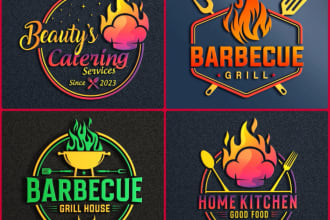 do restaurant logo, bakery or shop and redesign it