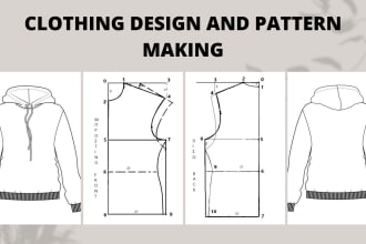make garment, dress, clothing sewing pattern and grading