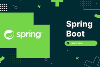 develop spring boot, rest API, and microservices