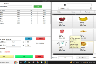 develop point of sale pos or inventory management system