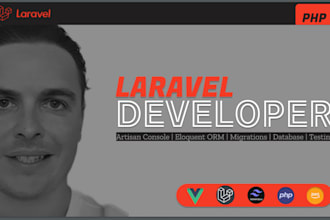 fix optimise or develop laravel PHP vue website for you
