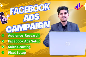 run facebook ads campaign, meta ads manager