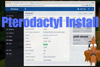 install and configure pterodactyl panel in your vps