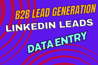 do b2b lead generation and linkedin lead generation