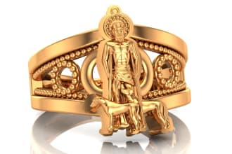 design any types of sculpt jewelry 3d model