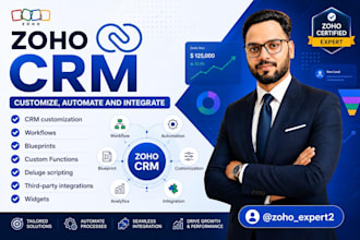 customize, automate, and integrate zoho CRM