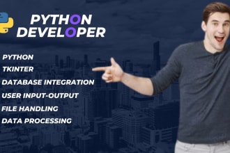 do custom tkinter software development
