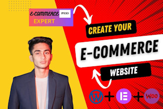 build ecommerce website,online store,and woocommerce website customization