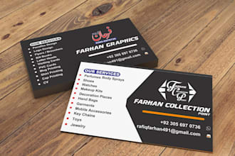 do outstanding business card design