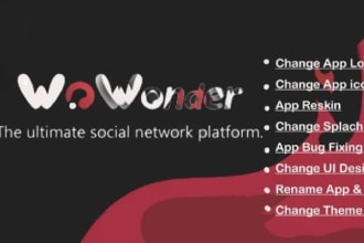 install fix bugs add new features in wowonder quickdate