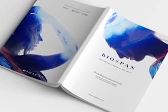 create a catalog, brochure, or lookbook design