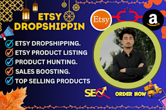 do etsy drop shipping, etsy seo listing with  title, tags and description, VA