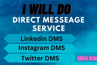 do best linkedin dms, instagram dms, twitter dms