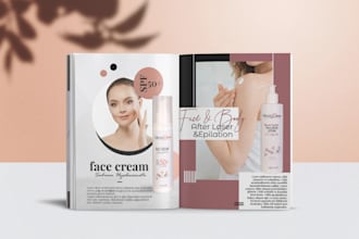 do your brand brochure, booklet, product catalog