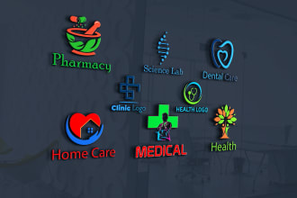 design creative healthcare ,dental ,homecare ,spa ,beauty and skin care logo