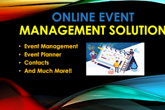 your event manager, event planner