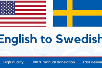 translate text from english to swedish