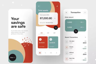 develop fintech app, bank app, finance app