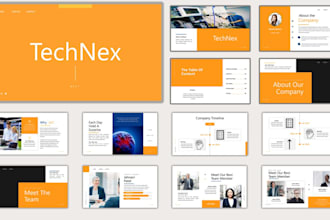 design pitch deck presentation in powerpoint