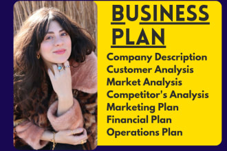 write realistic ir business plan with 5y financial plan