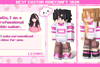 make custom high quality minecraft skin