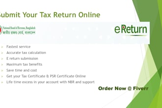 calculate, prepare and submit your income tax return in bangladesh