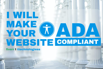 make your website ada compliant utilizing custom coding