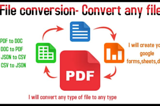 do convert docx PDF to excel CSV, xlsx, txt, HTML, XML, xslt
