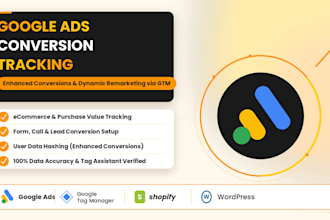setup google ads conversion tracking, enhanced conversions via GTM