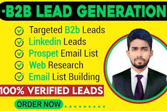 do b2b lead generation and prospect email list building