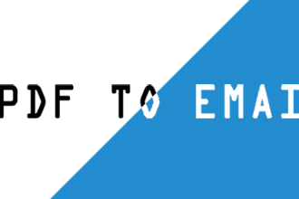 convert pdf to email template