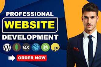 build or rebuild website development full stack developer create custom website