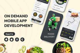 on demand mobile applications development