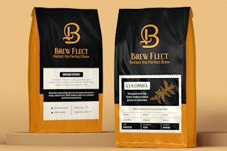 do pouch design, food packaging, coffee packaging, mylar bag, packaging design