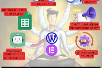 develop sales focused business website to increase leads