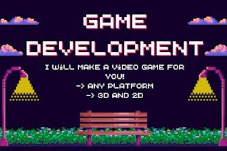 make a video game in unity for you