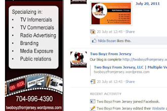 create a banner for your facebook page