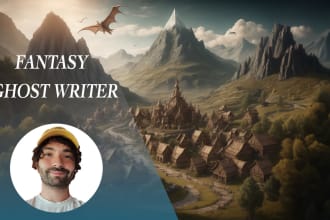 ghostwrite your fantasy novel