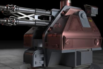 create 3d props, hardsurface assets and texturing