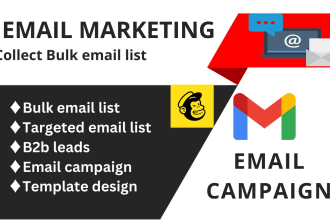 collect bulk email list for your email marketing