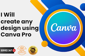 create any canva pro design fastest, in one day