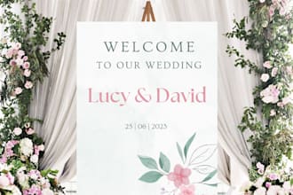 design elegant wedding invitation, save the date, rsvp, place card