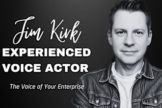 record your professional american male voice over