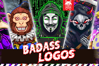 design an badass mascot logo for you