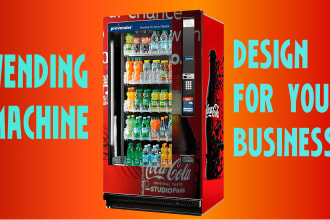 do vending machine wrap design for you